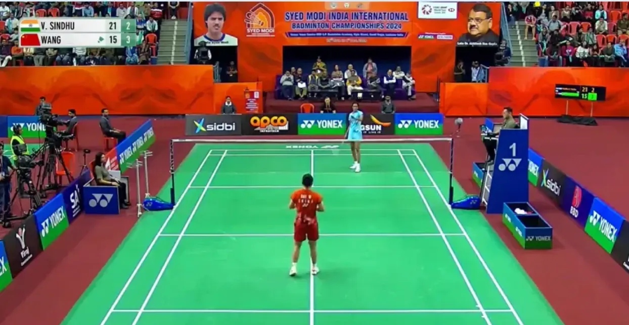 包含印度羽毛球队轻取英格兰羽毛球队，辛杜爆发神勇的词条