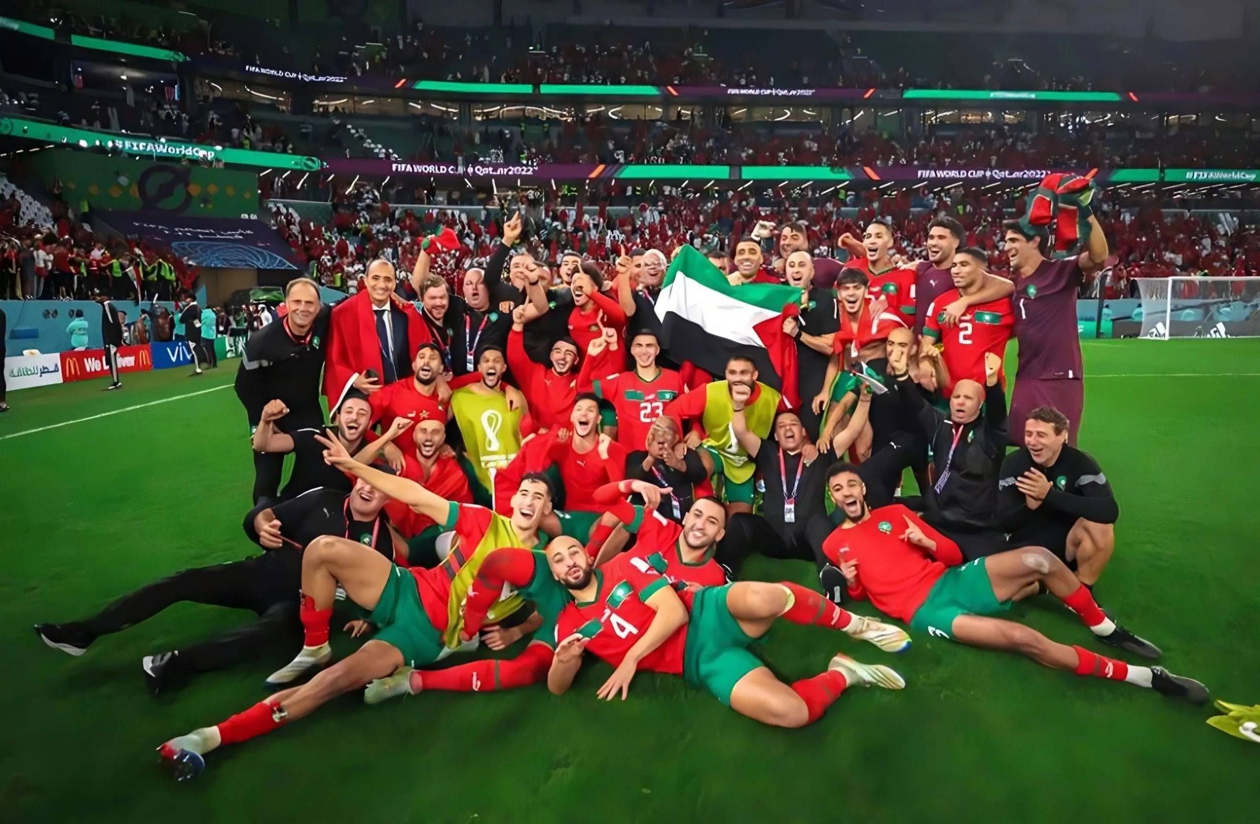 摩洛哥球员在赛场上展现实力