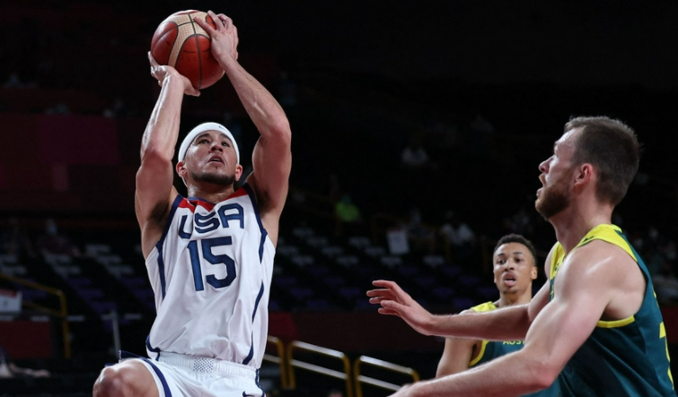 包含希腊男篮爆冷巴西男篮，布克制霸全场的词条